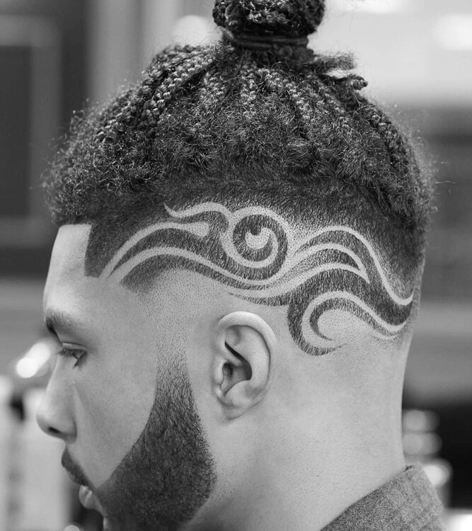 Natural Marvelous Barber Lounge Boston Hair 2 Styles-5